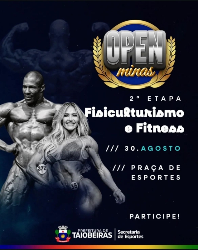 2ª Etapa do Open Minas de Fisiculturismo e Fitness