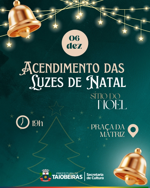 Acendimento das Luzes de Natal Sítio do Noel