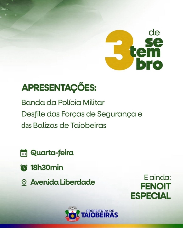Semana Cívica de Taiobeiras - 3° Dia de Apresentação.