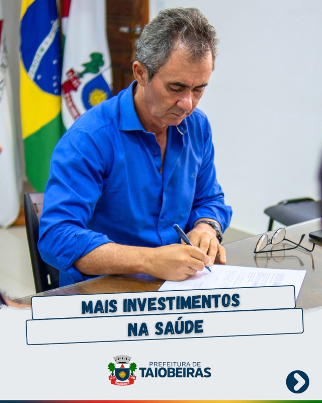 Prefeito Denerval Germano assina a ordem de serviço para a reforma e adequação do Centro de Atenção Especializada (CEAE)