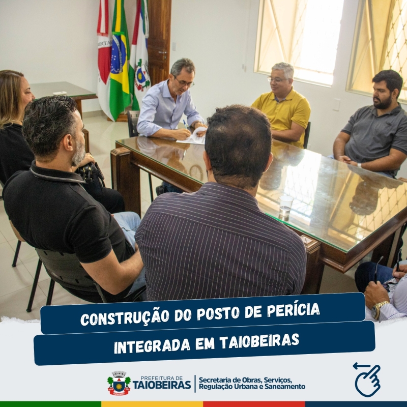 O prefeito Denerval Germano garantiu para o município de Taiobeiras mais uma obra importante.