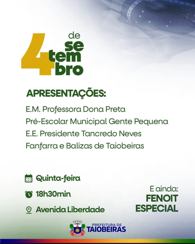 Semana Cívica de Taiobeiras - 4° Dia de Apresentação.