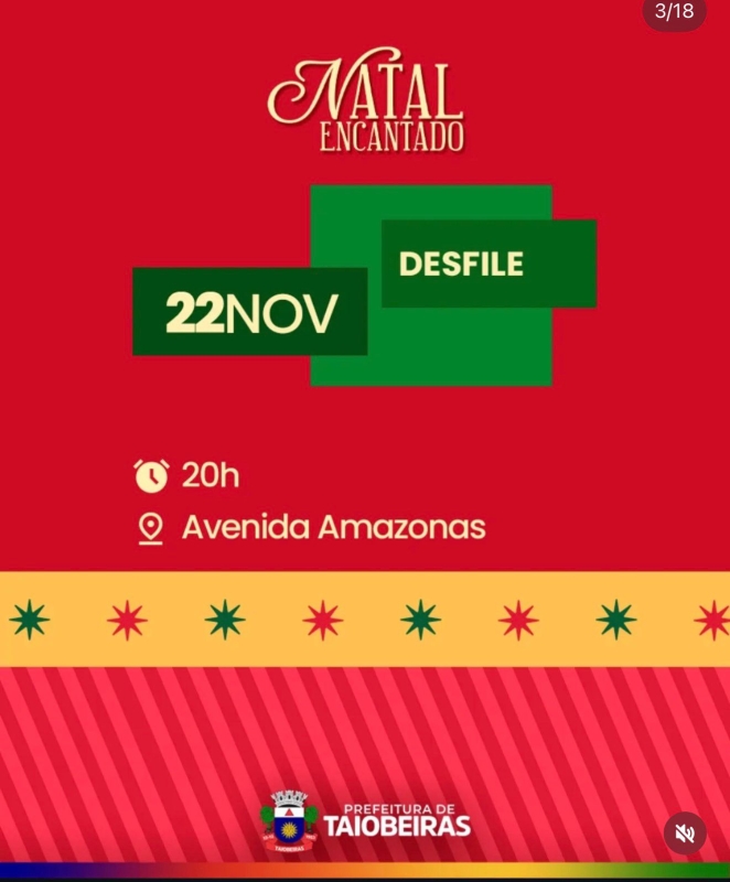 1° Desfile do Natal Encantado